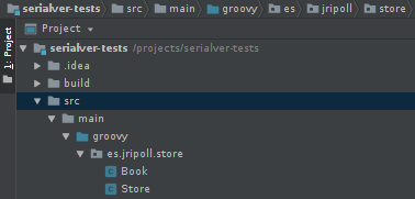 Serialver Groovy project example